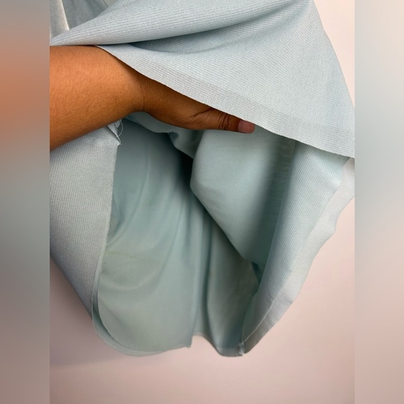 Vintage y2K Lane Bryant Teal Women’s Blouse Plus  Size 18-20 Satin Coquette Sexi - Picture 5 of 12